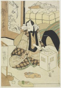 演员Bando_ Mitsugoro_ III 作者 歌川丰国